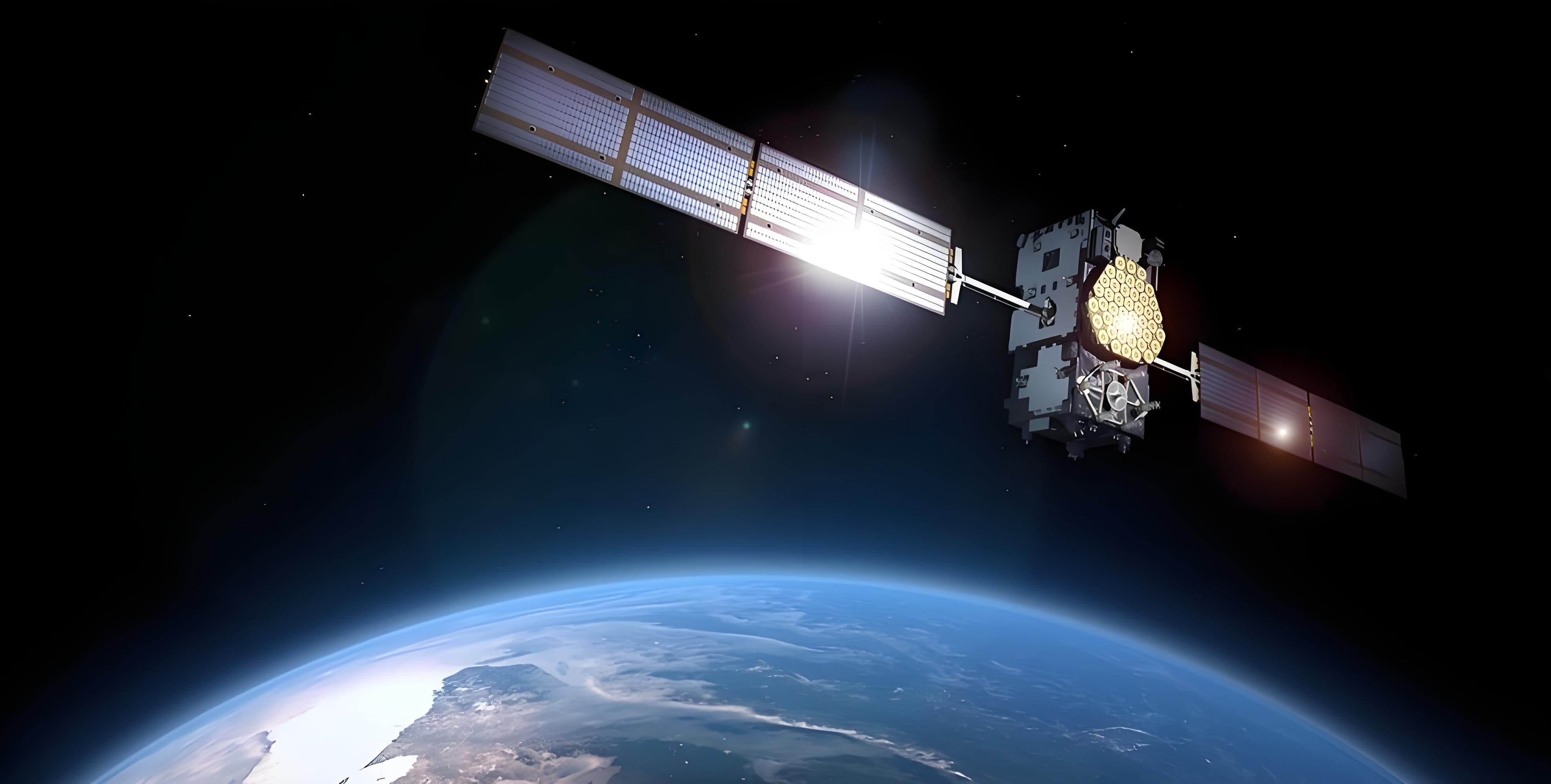 Satellite Earth Background